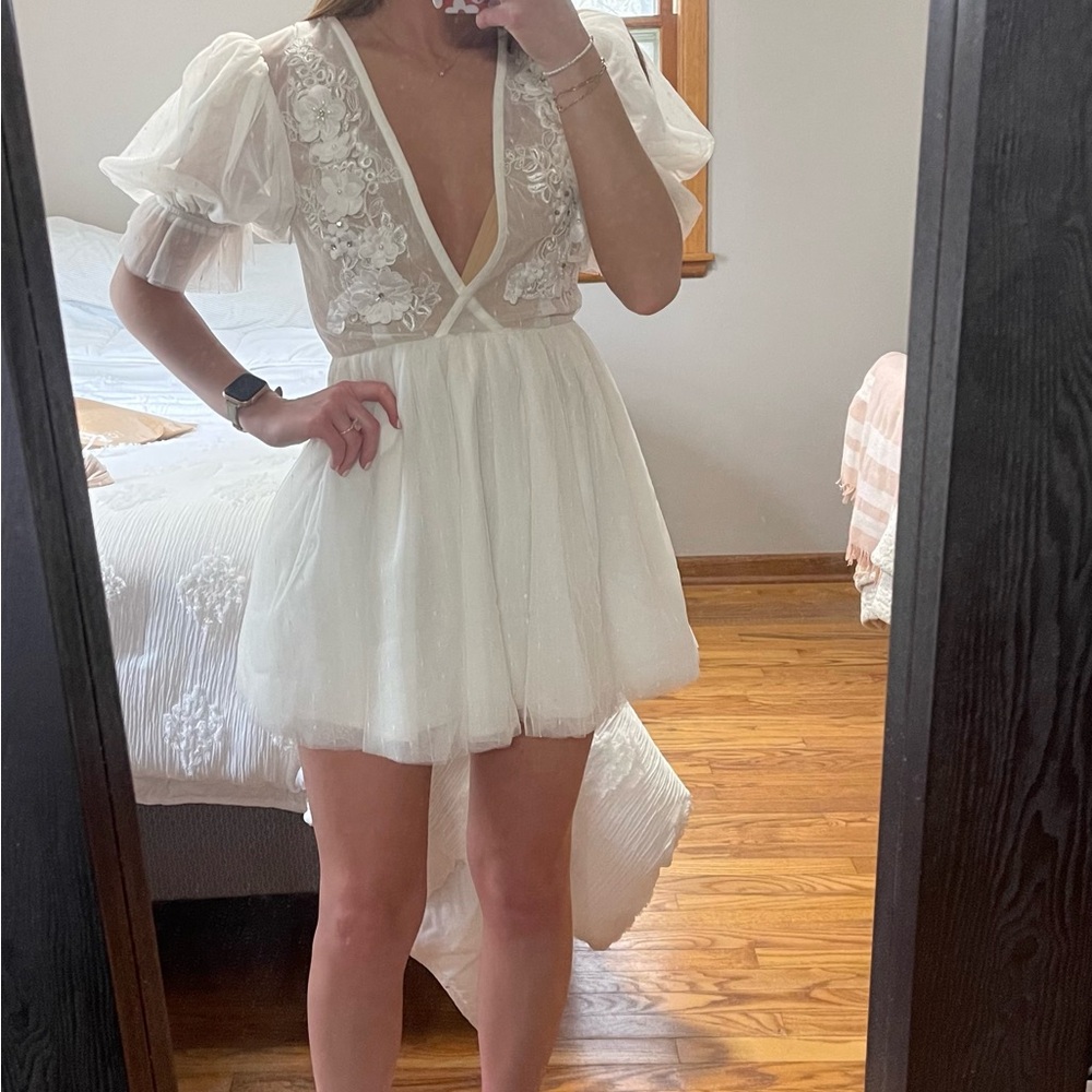 White Mini Dress